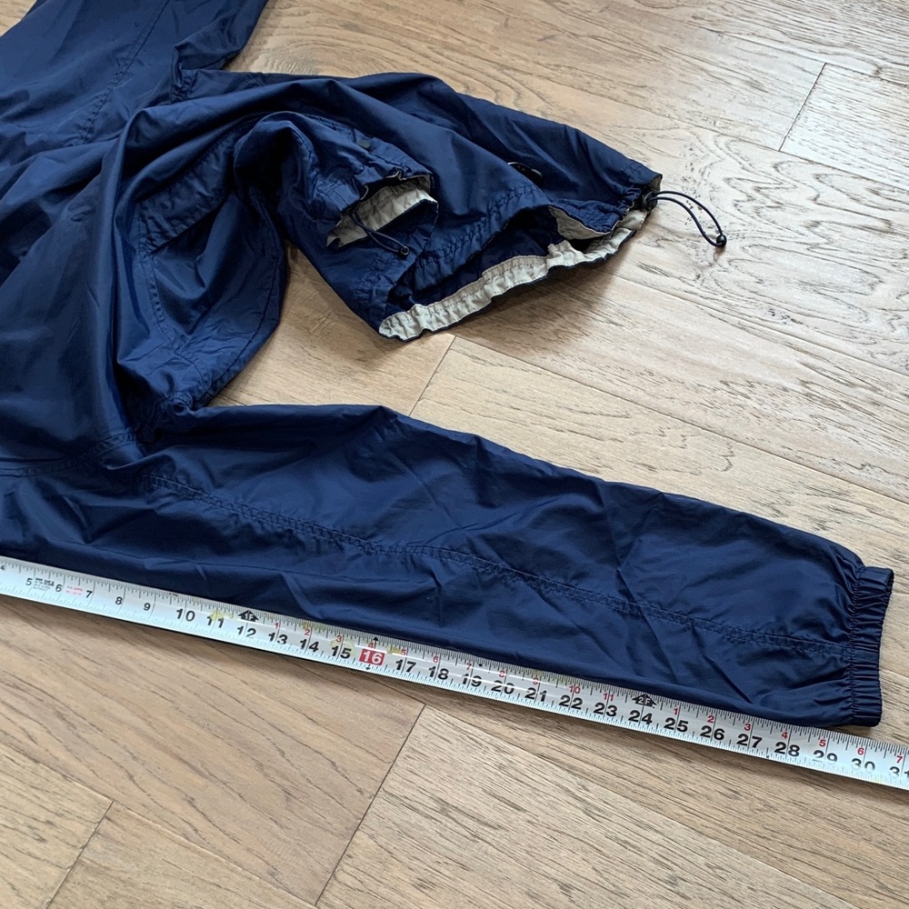 Vintage L.L. Bean Classic Men’s XL Tall Blue Nylon Pullover Windbreaker - Picture 9 of 11